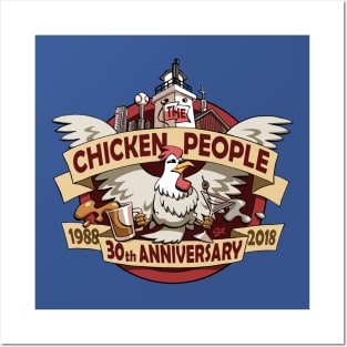 Chicken People Posters and Art